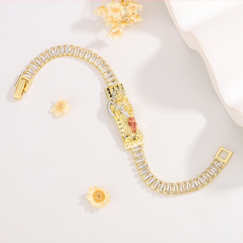 Ruiluoxi vara rokassprādze ar elektroplēšanu, karikatūru tēlu dizains, universāls stils