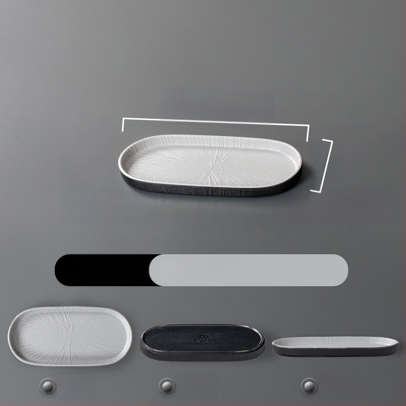 Ristkülikukujuline melamiinist taldrik, portselaniimitatsioon, ühtlane värv, glasuurviimistlus, mikrolainahjuga ei sobi