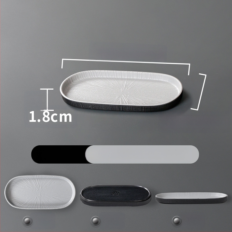 Ristkülikukujuline melamiinist taldrik, portselaniimitatsioon, ühtlane värv, glasuurviimistlus, mikrolainahjuga ei sobi