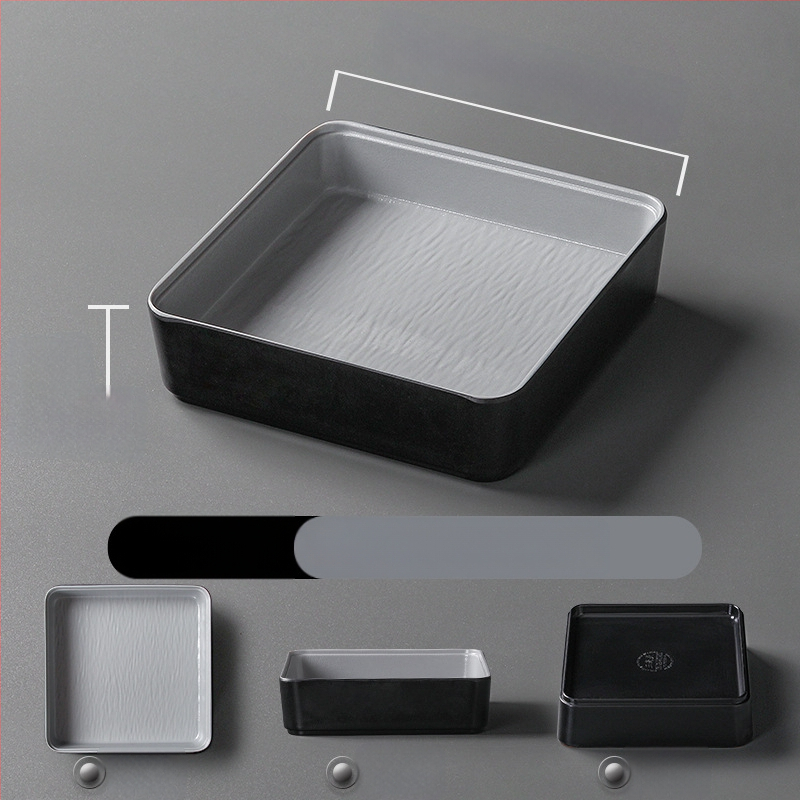 Ristkülikukujuline melamiinist taldrik, portselaniimitatsioon, ühtlane värv, glasuurviimistlus, mikrolainahjuga ei sobi