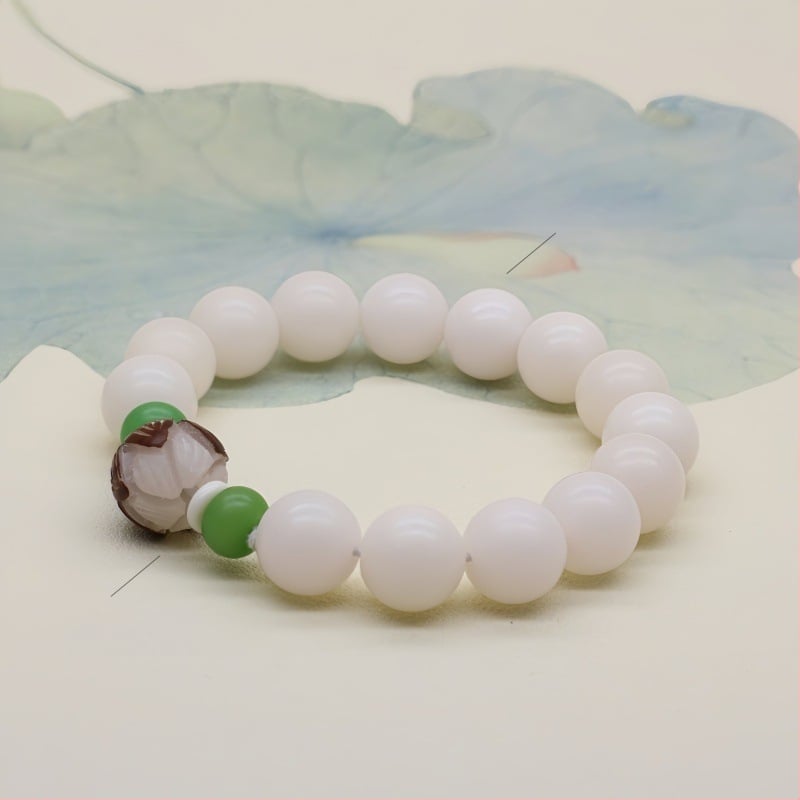 Bodhi juure käevõru – Bodhi seemned, etniline stiil, poleeritud viimistlus