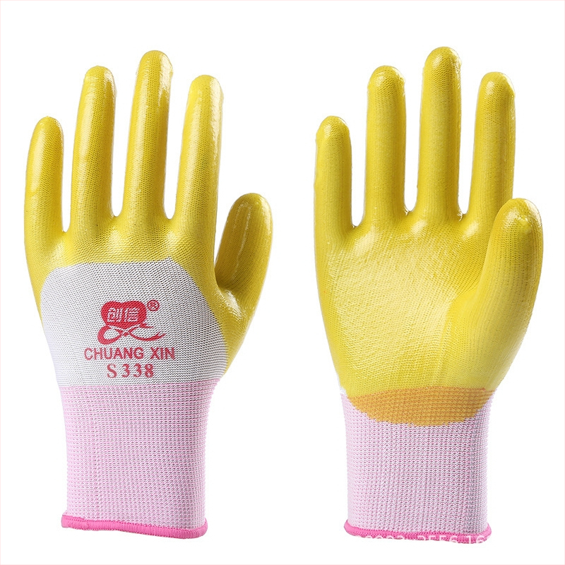 Radničke rukavice - otporne na habanje, izdržljive, vodonepropusne, otporne na ulje, protiv probijanja (Dužina 23 cm; Težina 84 g; Otpor ulju)