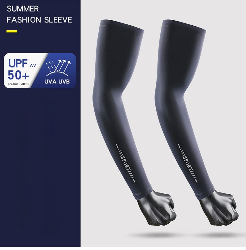 Лятни ръкави с UV защита, ледена коприна, нейлон-спандекс смес, тънки и дишащи