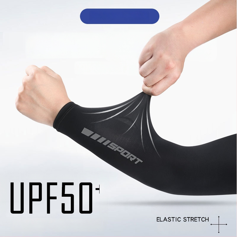 Лятни ръкави с UV защита, ледена коприна, нейлон-спандекс смес, тънки и дишащи