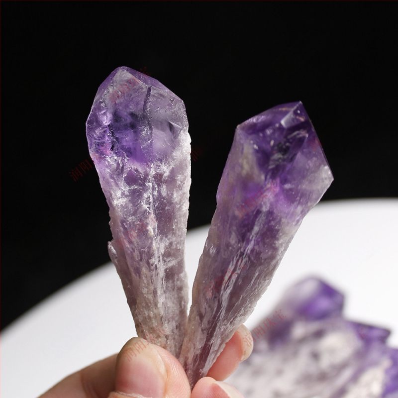 Runyangshi Looduslik Kristall Energia Kivi — Dekoratiivne Geomeetriline Toorkivi, PP Kotiga Pakkimine