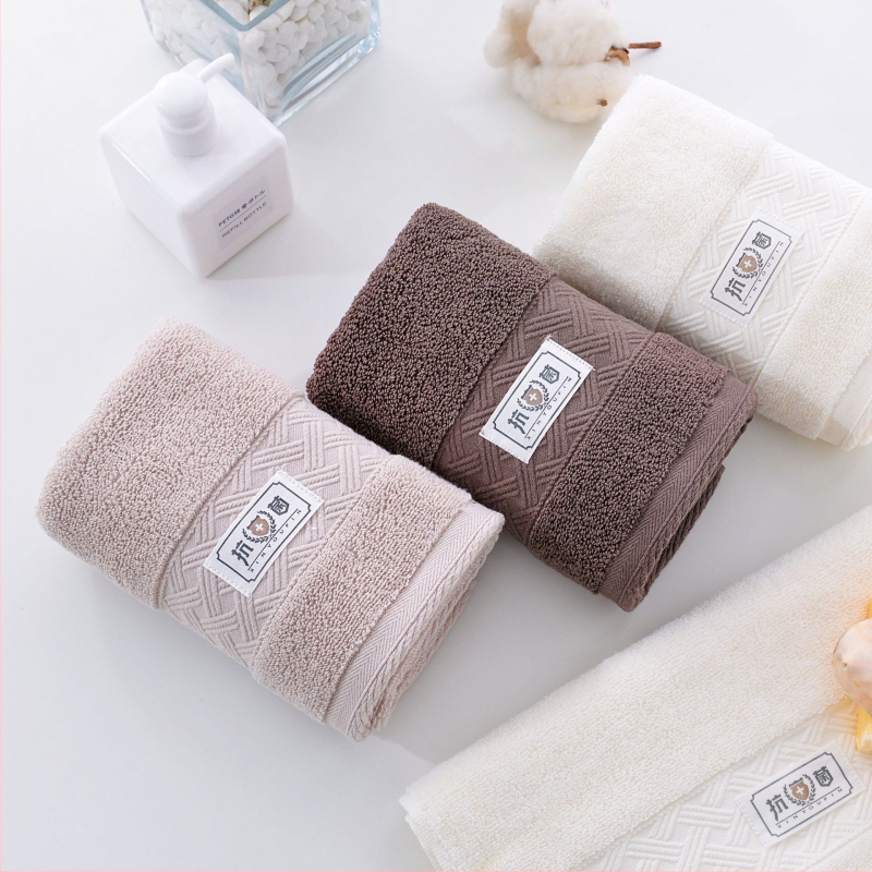 Näo rätik, 100% puuvillane, 32s niit, 80–100 g, kohandatav töötlemine