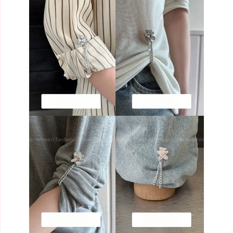 Võlutööriist riiete lühemaks muutmiseks, sulamaterjal, elektroplaaditud viimistlus, naiste versioon Korea stiilis, 2025 kevad