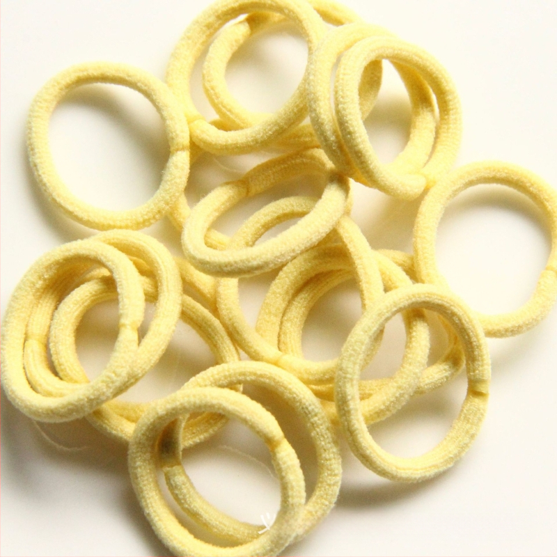 Vaikų plaukų gumelės - megzti kordeliai, aukšta elastingumas, nesukelia plaukų žalos, kilmė Yiwu