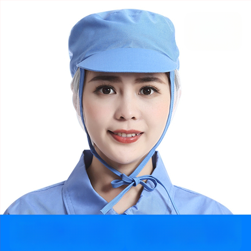 Võrk töömüts, puuvillane, lihtne kudumine, kupolitaoline ülaosa, lühike äär