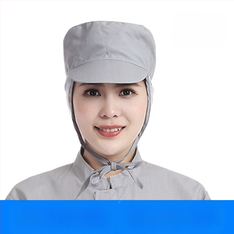 Võrk töömüts, puuvillane, lihtne kudumine, kupolitaoline ülaosa, lühike äär