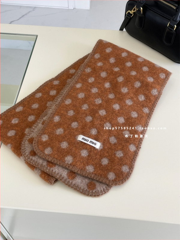 Šalis iš pūko kolledžo stiliaus su rombo forma ir taškių modeliu, imitacija kašmyro, mezginė kraštinė, žieminis šiltas moterims