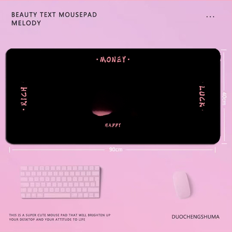 Didelis pelės kilimėlis, natūralus kaučius, žaidimų kilimėlio stilius, logotipo spaudinimas negalimas