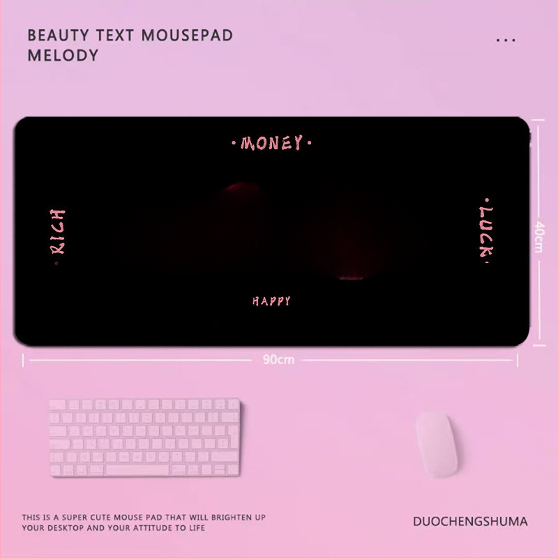 Didelis pelės kilimėlis, natūralus kaučius, žaidimų kilimėlio stilius, logotipo spaudinimas negalimas