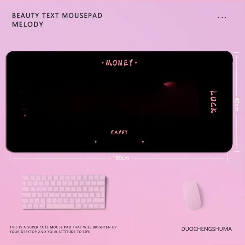 Didelis pelės kilimėlis, natūralus kaučius, žaidimų kilimėlio stilius, logotipo spaudinimas negalimas