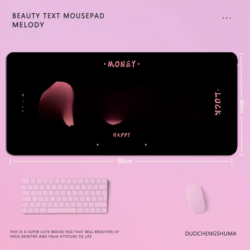 Didelis pelės kilimėlis, natūralus kaučius, žaidimų kilimėlio stilius, logotipo spaudinimas negalimas