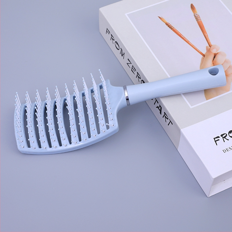 Õhupadjaga kamm peanaha massaažiks, juukselokide stiilimise komplekt, plastik, bränd AVDNDEA