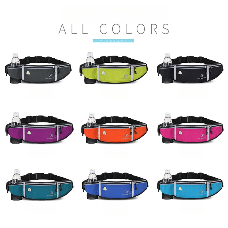 Borsetă de talie pentru sporturi în aer liber — Nylon, respirabilă, impermeabilă, rezistentă la uzură, reduce povara