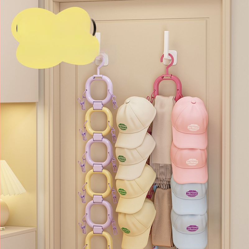 Cepuru turētājs ar klipu - plastmasas, saliekams, modelis 1, zīmols Orange Words