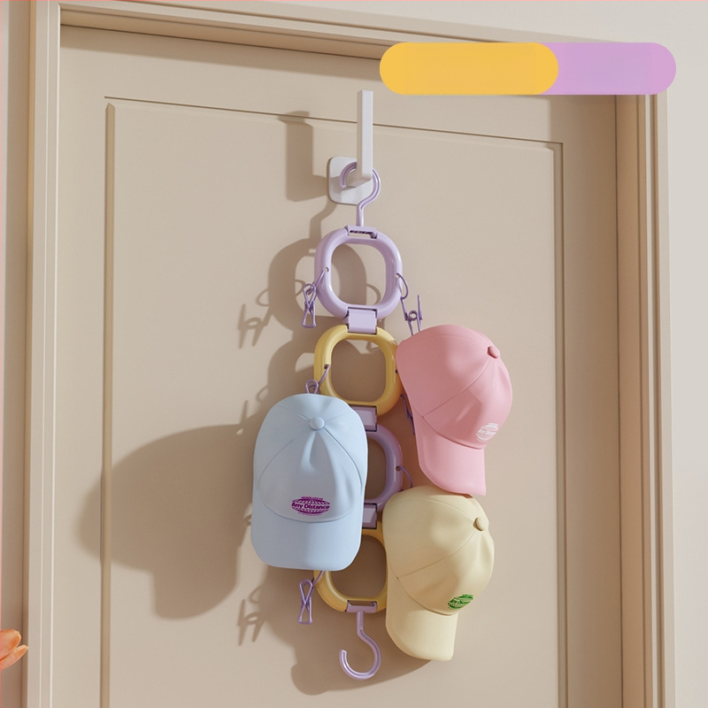 Cepuru turētājs ar klipu - plastmasas, saliekams, modelis 1, zīmols Orange Words