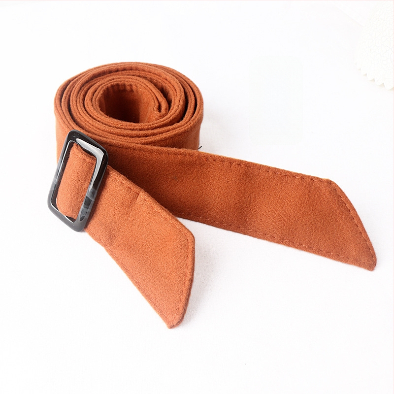 Dvigubos pusės vilnos moteriška juosta – platus diržas su kaspinu palto, Korejos stiliaus madingas aksesuaras; Medžiaga: Vilna; Sagties medžiaga: Plastikas; Užsegimas: Automatinis; Plotis: >4 cm; Stilius: Madinga kasdienybė