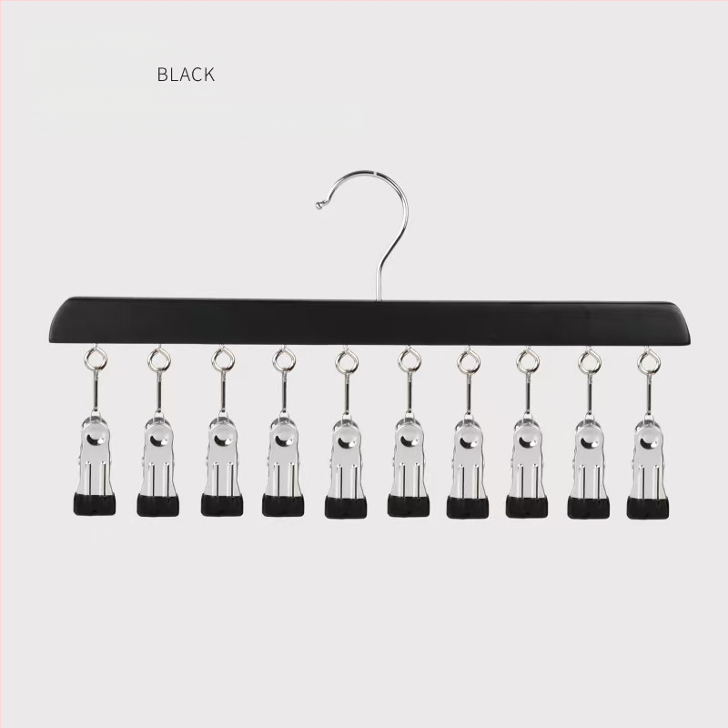 Дървени клипове за съхранение – 10 или 12 щипки, за бельо, чорапи и дрехи, стил модерна простота