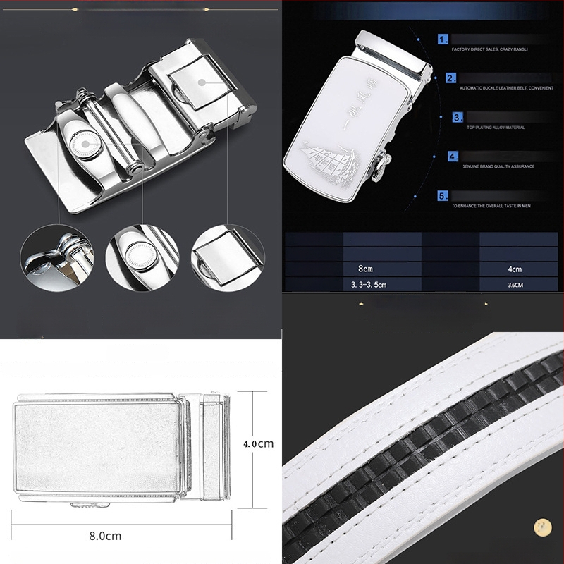 Meeste automaatne vöö, tsingisulamast kinnitusega, ristkülikukujuline kinnitis, vabaajastiil, sobib äritegevuseks