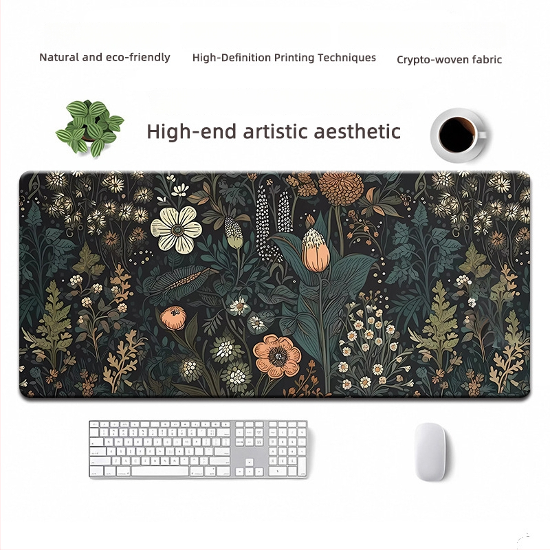 Мишка подложка от естествен каучук, противохлъзгаща повърхност, термопечат, OEM персонализация