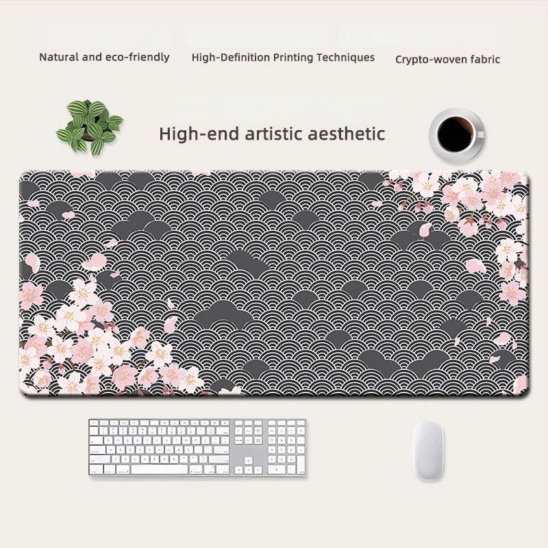 Мишка подложка от естествен каучук, противохлъзгаща повърхност, термопечат, OEM персонализация