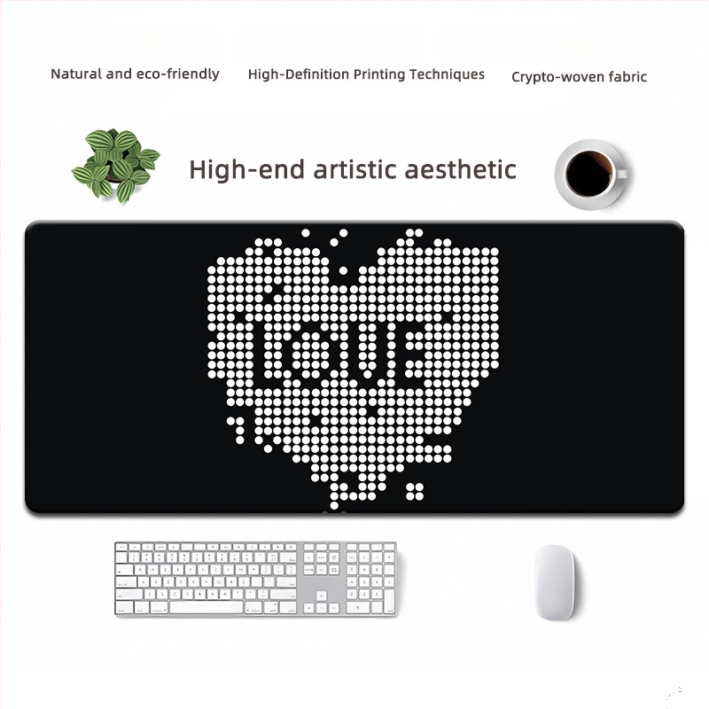 Мишка подложка от естествен каучук, противохлъзгаща повърхност, термопечат, OEM персонализация