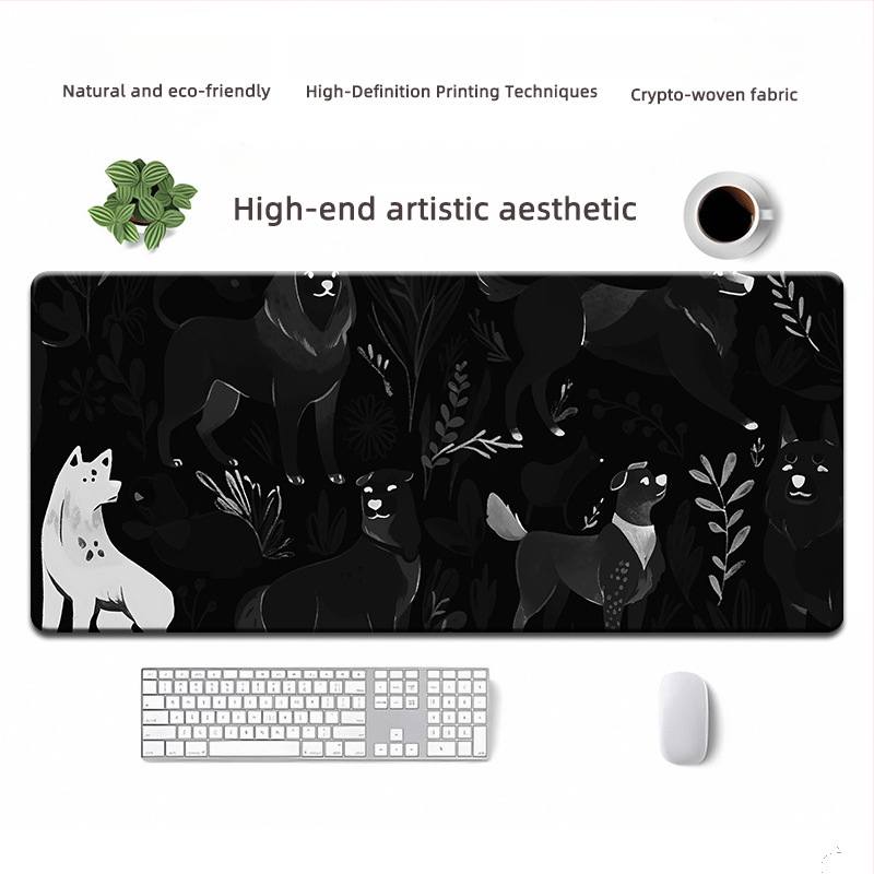 Мишка подложка от естествен каучук, противохлъзгаща повърхност, термопечат, OEM персонализация