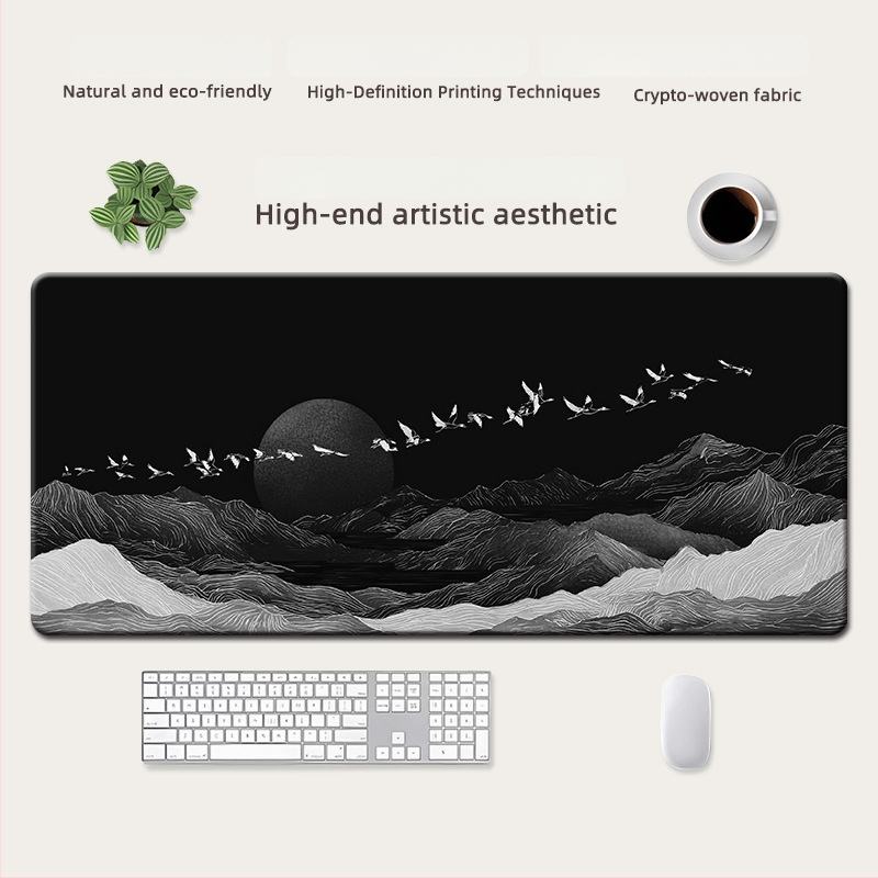 Мишка подложка от естествен каучук, противохлъзгаща повърхност, термопечат, OEM персонализация