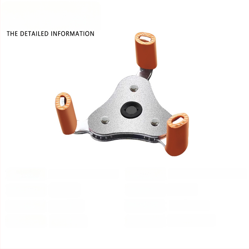 Hudun demontāžas instruments no alumīnija sakausējuma ugunsdzēsības dūmu sensoru un temperatūras sensoru detektoriem; 6 komplekti; saderīgs ar dažādu zīmolu dūmu un temperatūras sensoru; demontāžas rīki