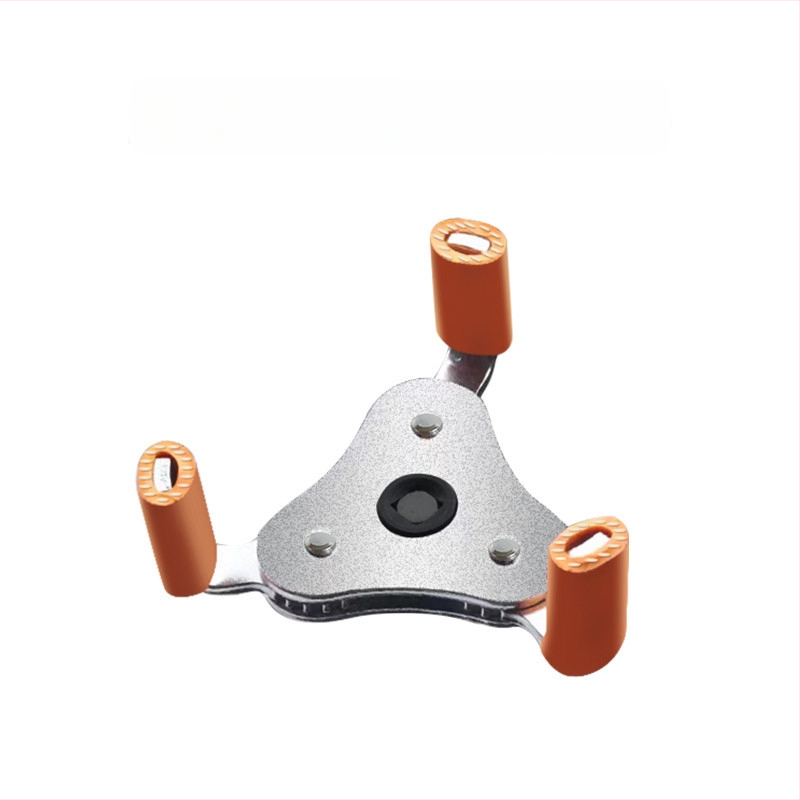 Hudun demontāžas instruments no alumīnija sakausējuma ugunsdzēsības dūmu sensoru un temperatūras sensoru detektoriem; 6 komplekti; saderīgs ar dažādu zīmolu dūmu un temperatūras sensoru; demontāžas rīki