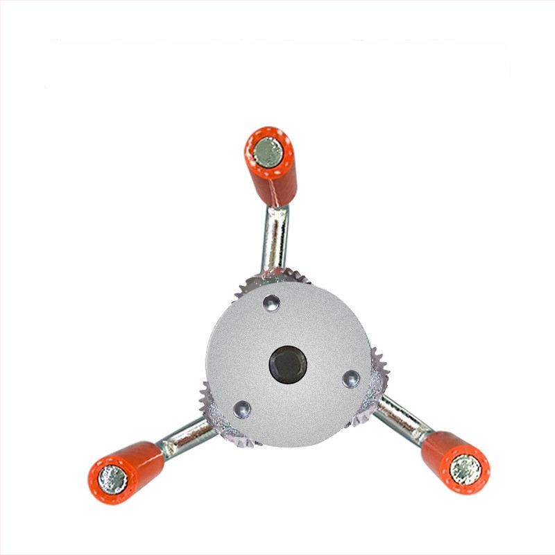 Hudun demontāžas instruments no alumīnija sakausējuma ugunsdzēsības dūmu sensoru un temperatūras sensoru detektoriem; 6 komplekti; saderīgs ar dažādu zīmolu dūmu un temperatūras sensoru; demontāžas rīki