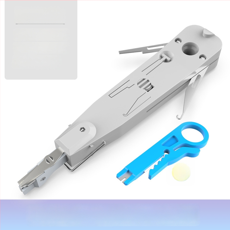 Tīkla vadu perforēšanas nazis – 110 krimpēšanas jauda, 175 mm garums, ABS rokturis, 45# tērauds