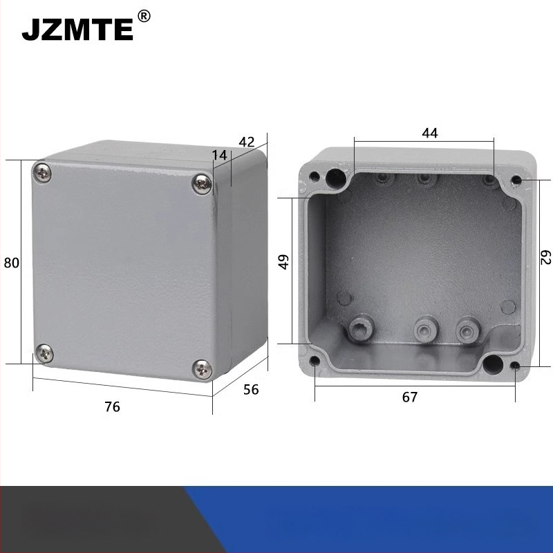 Valatud alumiiniumist välistingimustes veekindel terminalikast, 440V või rohkem, JZMTE, import