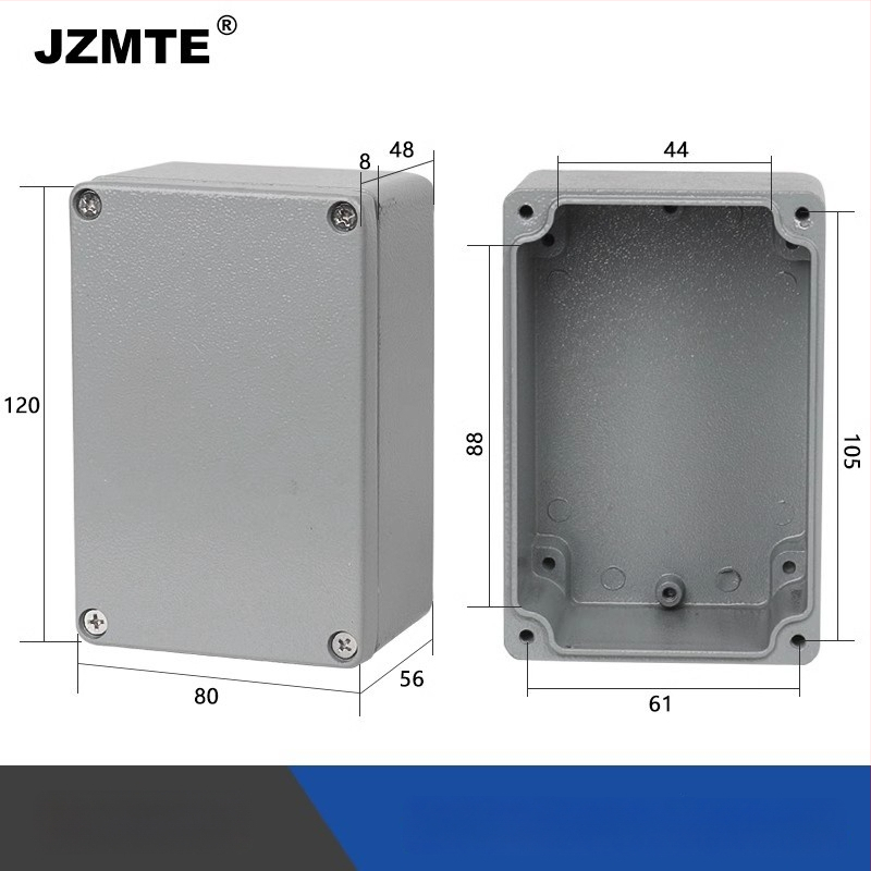 Valatud alumiiniumist välistingimustes veekindel terminalikast, 440V või rohkem, JZMTE, import