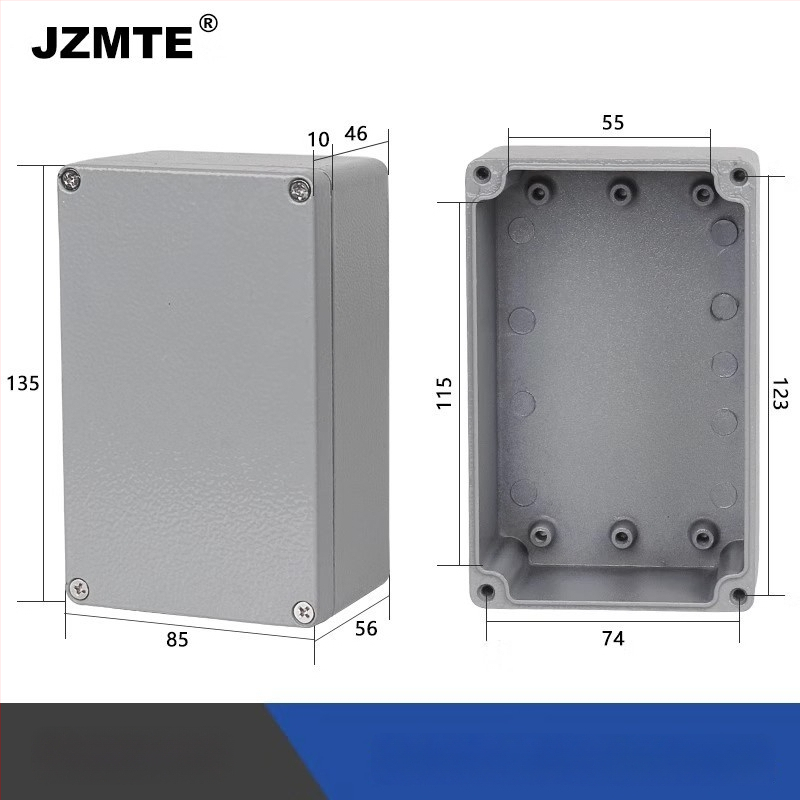 Valatud alumiiniumist välistingimustes veekindel terminalikast, 440V või rohkem, JZMTE, import