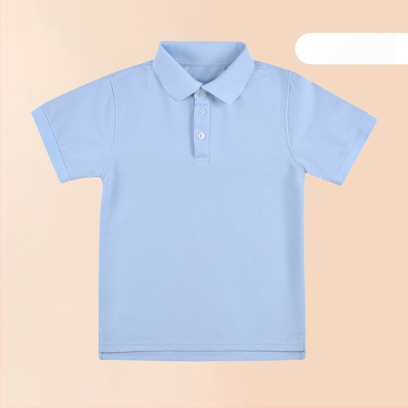 Поло риза от памук за лято 2024, райета или едноцветна шарка, за деца над 140 см.