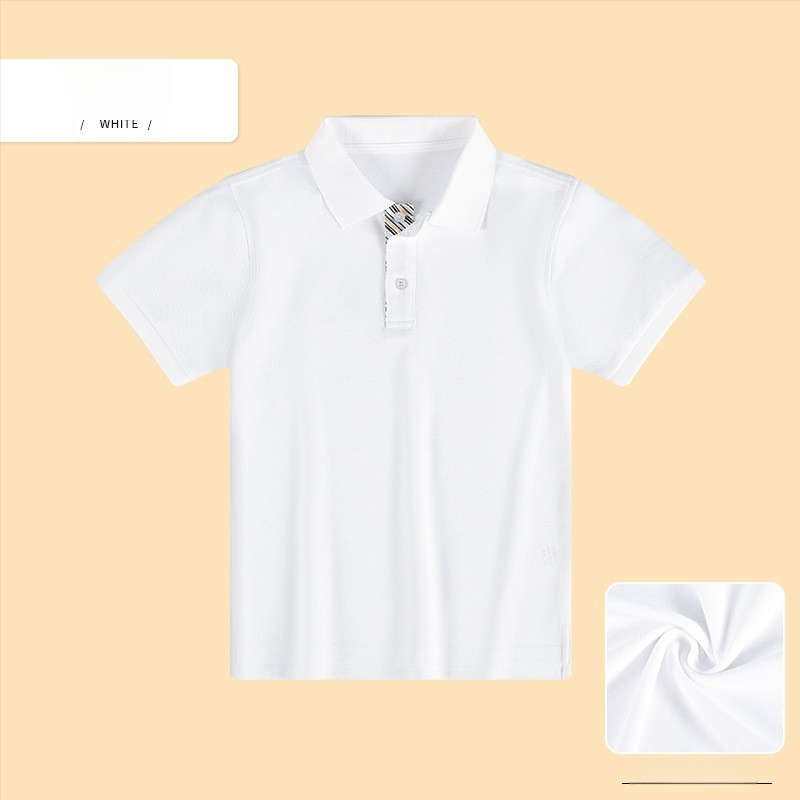 Поло риза от памук за лято 2024, райета или едноцветна шарка, за деца над 140 см.