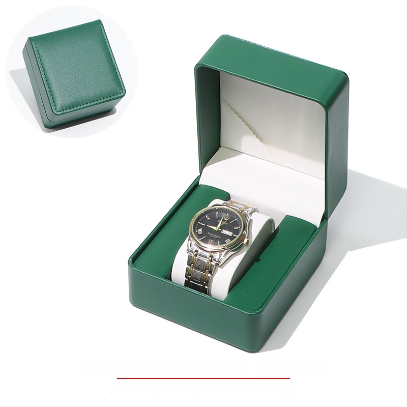 PU odinė laikrodžių dėžutė, PS modelis, dėžutė dovanoms ir juvelyrikai, elektroplatinavimo paviršius