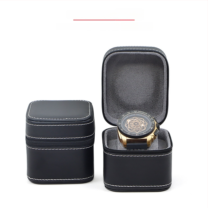 PU odinė laikrodžių dėžutė, PS modelis, dėžutė dovanoms ir juvelyrikai, elektroplatinavimo paviršius