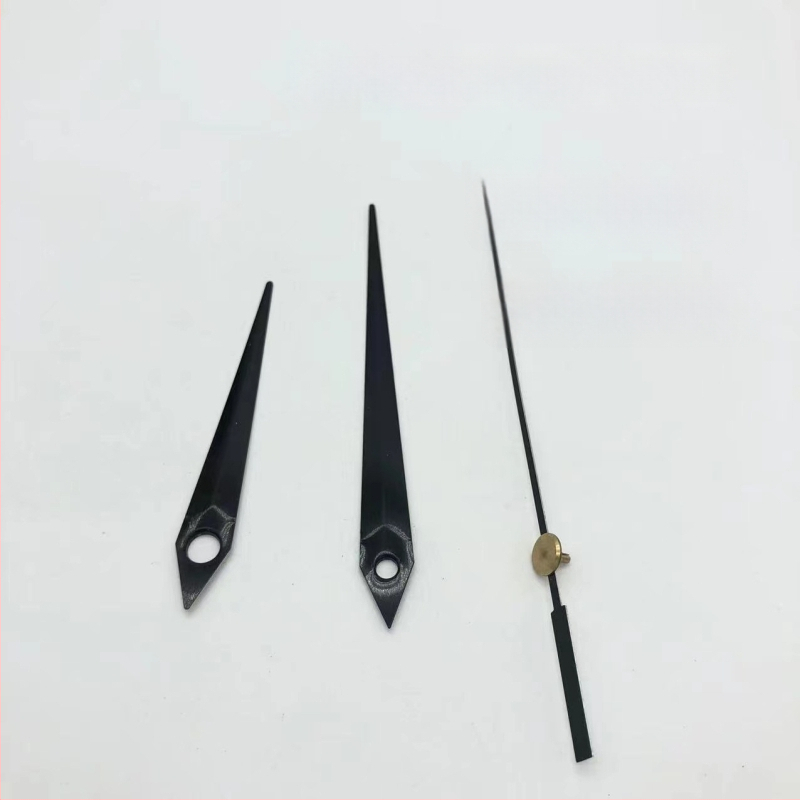 Kvarcinis laikrodžio mechanizmas su metalo korpusu ir laikrodžio rankomis • Prekės ženklas: Clock hand • Mechanizmas: kvarcinis • Pakuotė: 500 vnt.