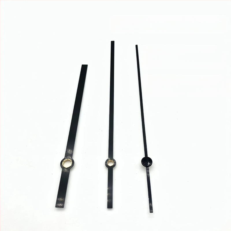 Kvarcinis laikrodžio mechanizmas su metalo korpusu ir laikrodžio rankomis • Prekės ženklas: Clock hand • Mechanizmas: kvarcinis • Pakuotė: 500 vnt.