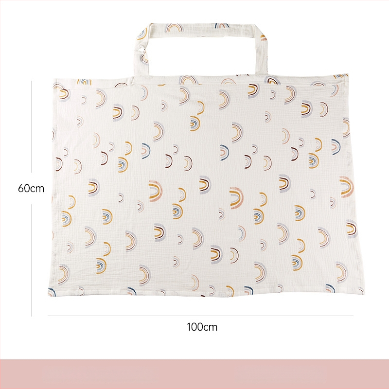 Momuz gėlių rašto medvilninis maitinančios skaros, kvėpuojanti ir skirta išvykoms