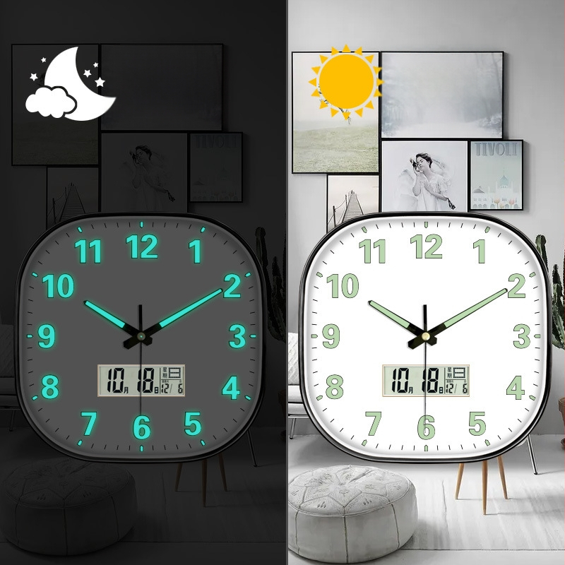 Laudkell analoogse näiduga, mehaaniline liikumine, töötab patareidega, karastatud klaasist dial, vaikne töö