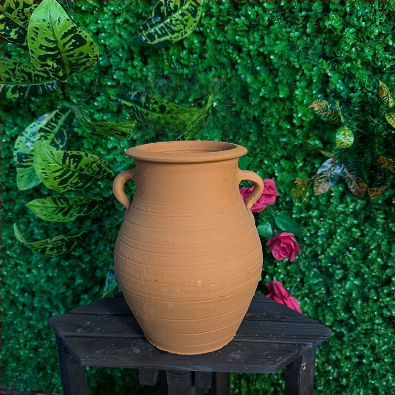 Šaknų kontrolės konteineris - molinis grindinis vazonas, kaimiško stiliaus, HP3RYzmy