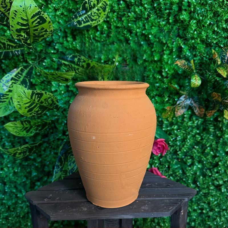 Šaknų kontrolės konteineris - molinis grindinis vazonas, kaimiško stiliaus, HP3RYzmy