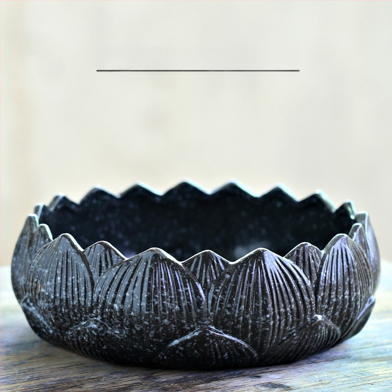 Keraminė vazonas hidroponinėms augalams, stovi ant grindų, klasikinio stiliaus, namų sodininkystei