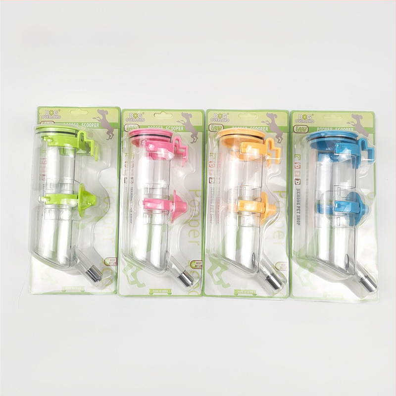 Naminių gyvūnėlių vandens puodelis su pakabintu automatu — plastikinis, prekinis ženklas Dog overlord, tinkamas šunims ir katėms